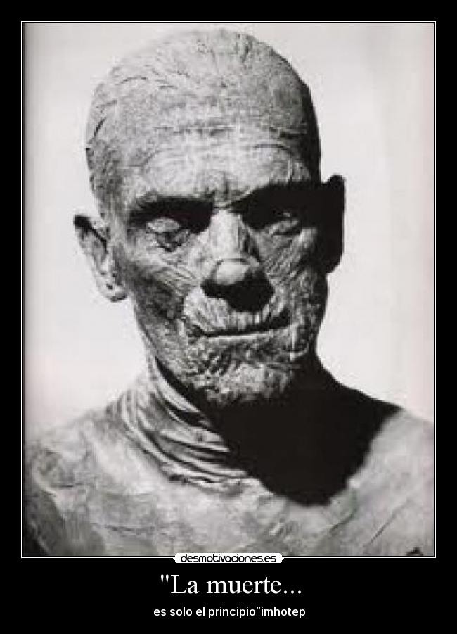 La muerte... -