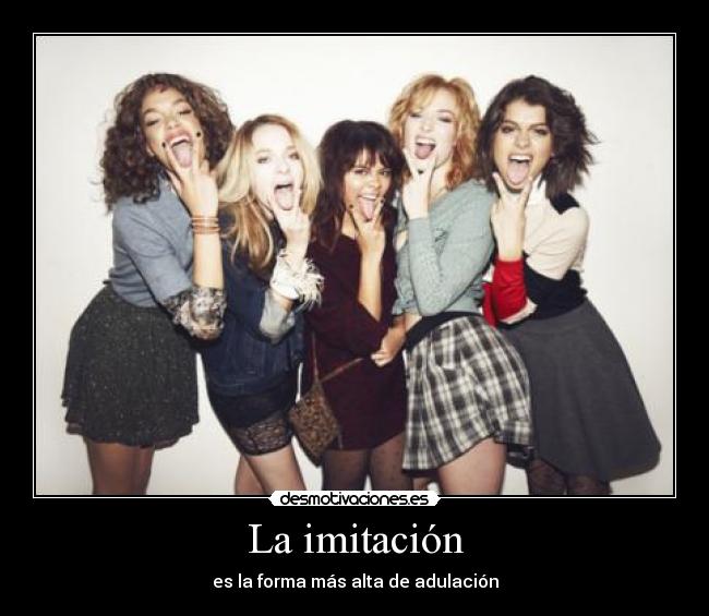La imitación -