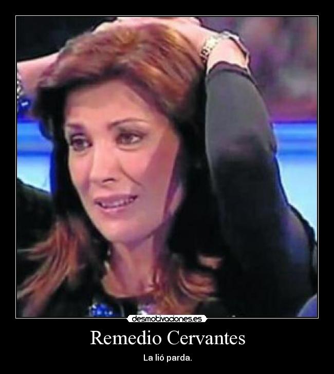 Remedio Cervantes - La lió parda.