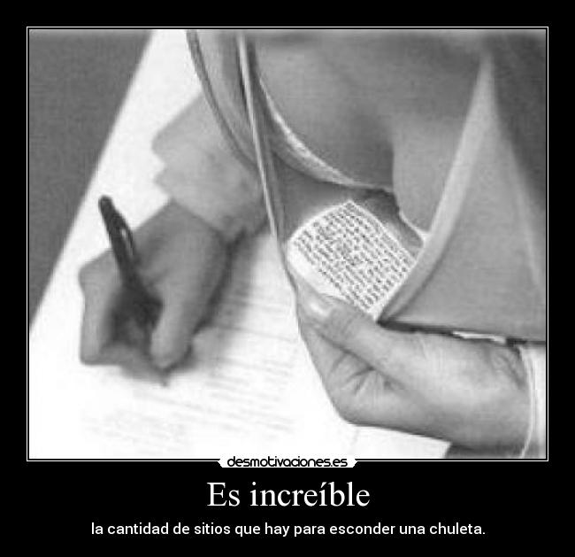 carteles chuletas desmotivaciones