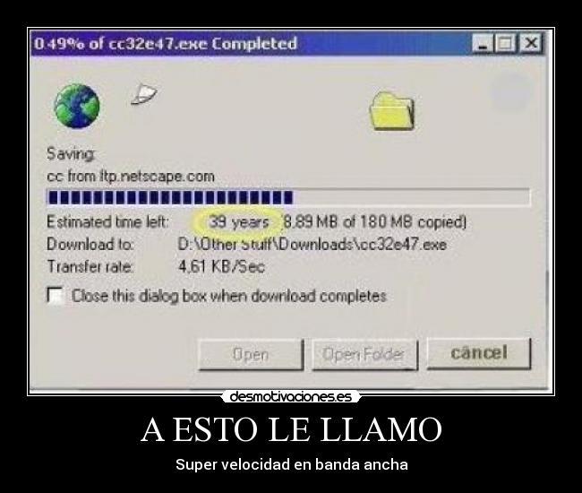 A ESTO LE LLAMO - Super velocidad en banda ancha