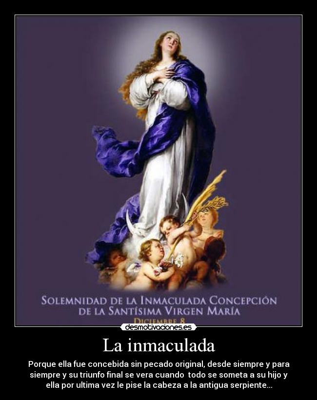 La inmaculada -