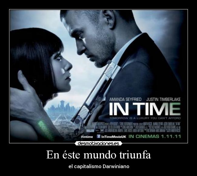 En éste mundo triunfa - el capitalismo Darwiniano