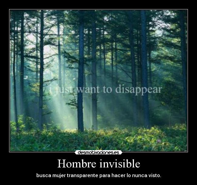 Hombre invisible - 