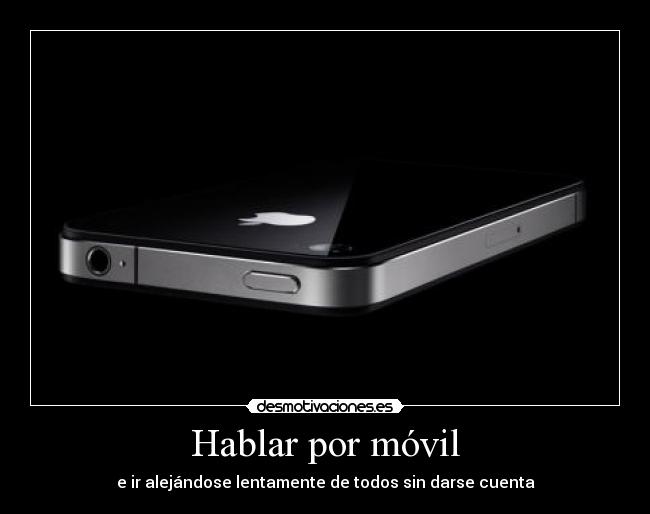 Hablar por móvil -
