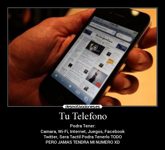 carteles telefono desmotivaciones