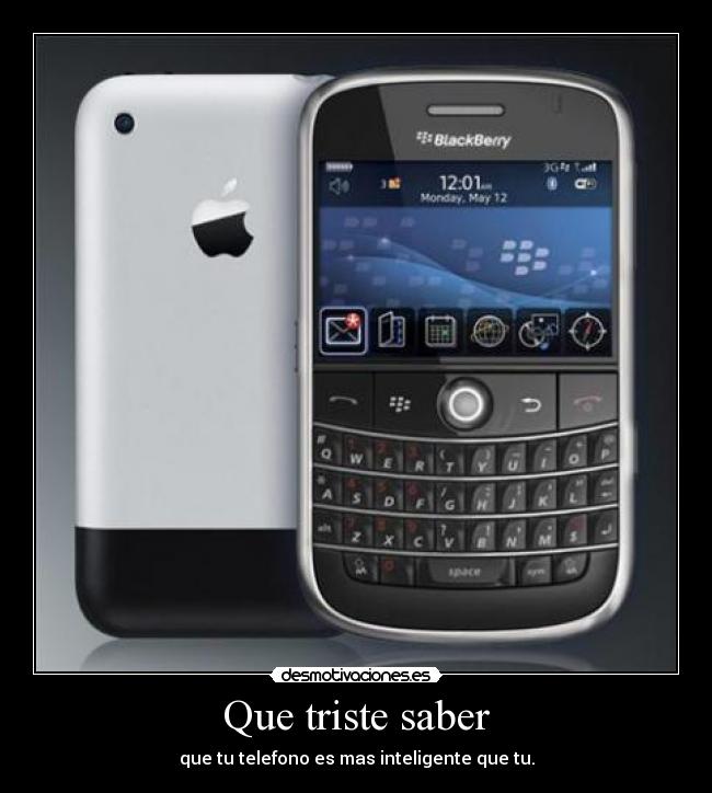 Que triste saber - 