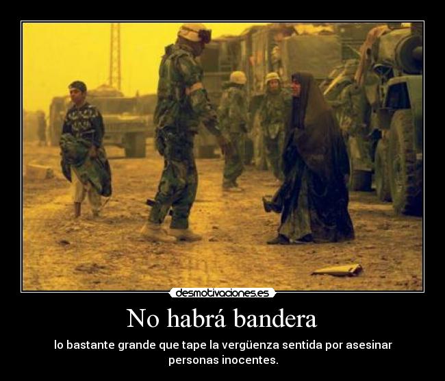 No habrá bandera - 