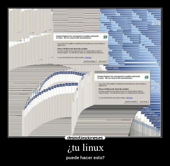 ¿tu linux - puede hacer esto?