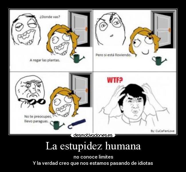 La estupidez humana -