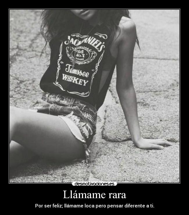 Llámame rara - 
