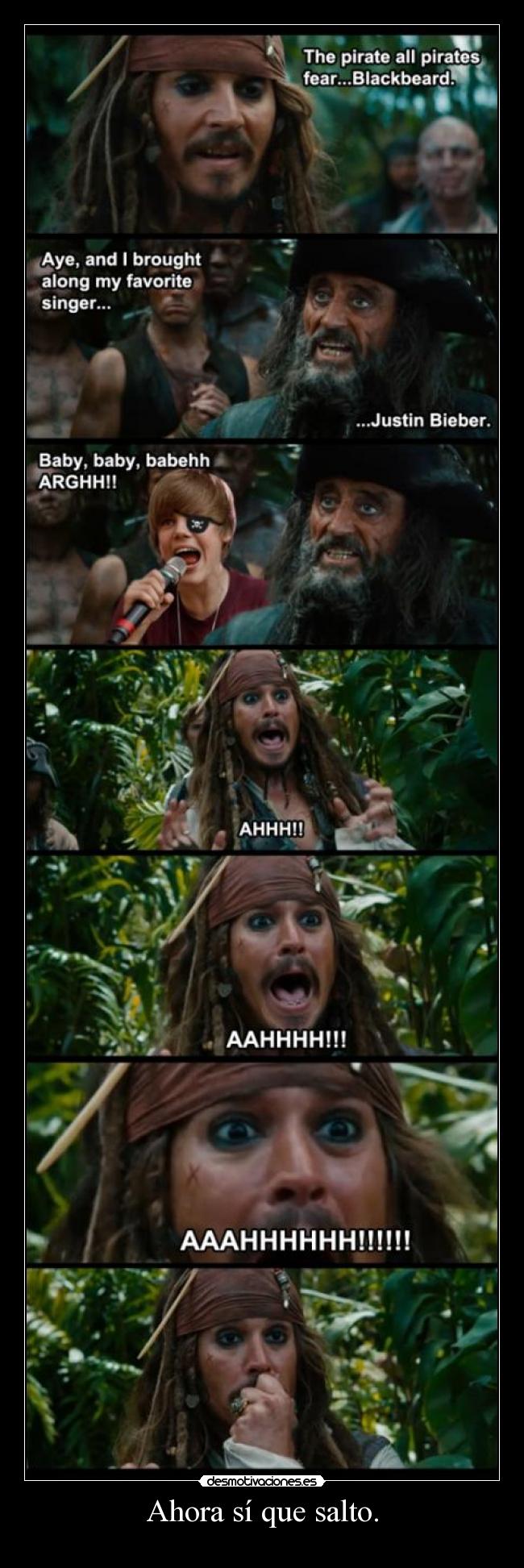 Ahora sí que salto. - 