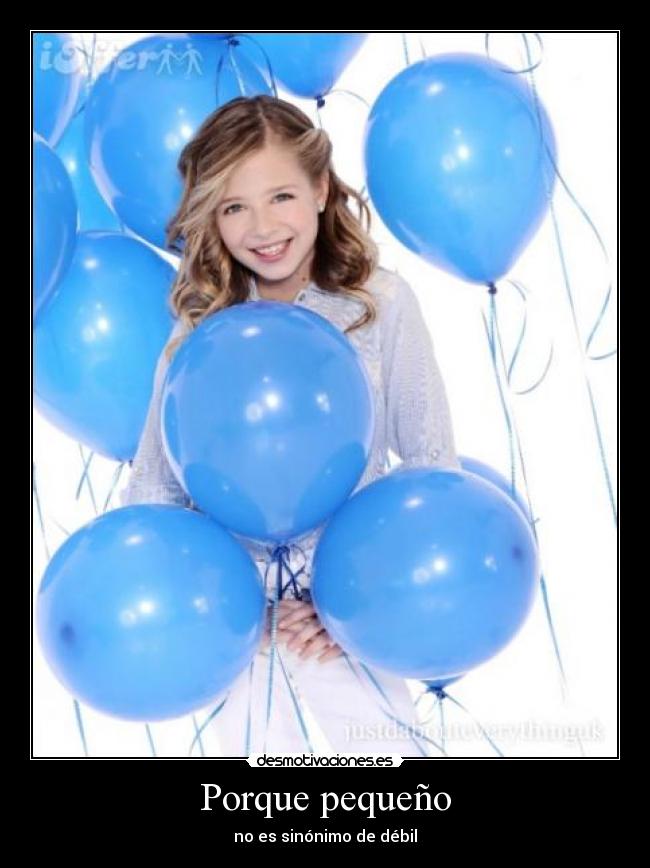 Porque pequeño -