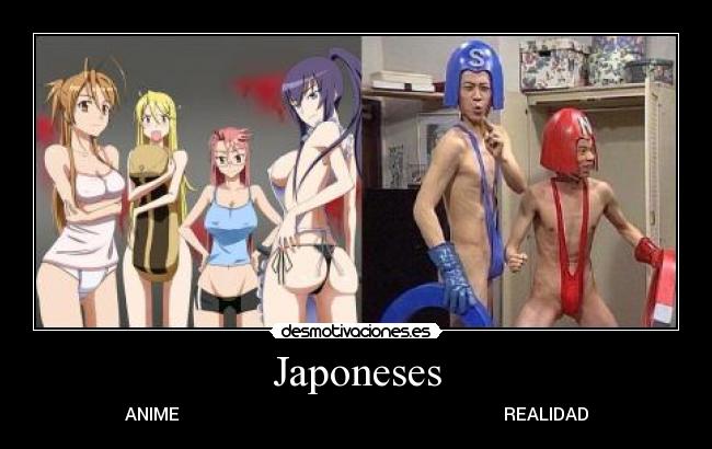 Japoneses - ANIME                                                                          REALIDAD