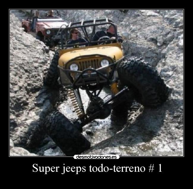 Super jeeps todo-terreno # 1 -