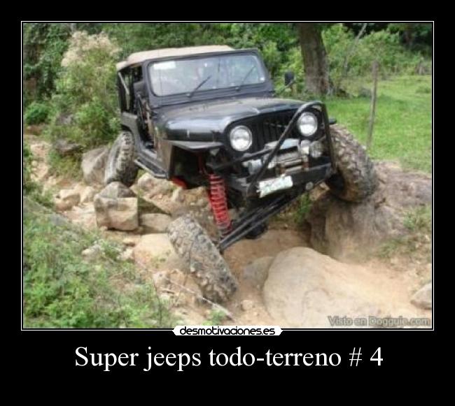 Super jeeps todo-terreno # 4 -