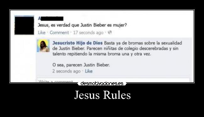 Jesus Rules -