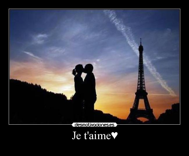 Je taime♥ -