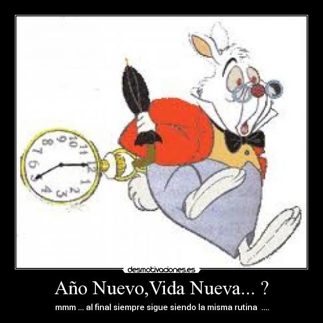Año Nuevo,Vida Nueva... ? -
