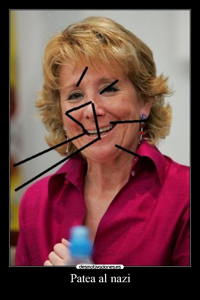 carteles nega patea nazi desmotivaciones