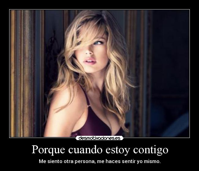 Porque cuando estoy contigo - 