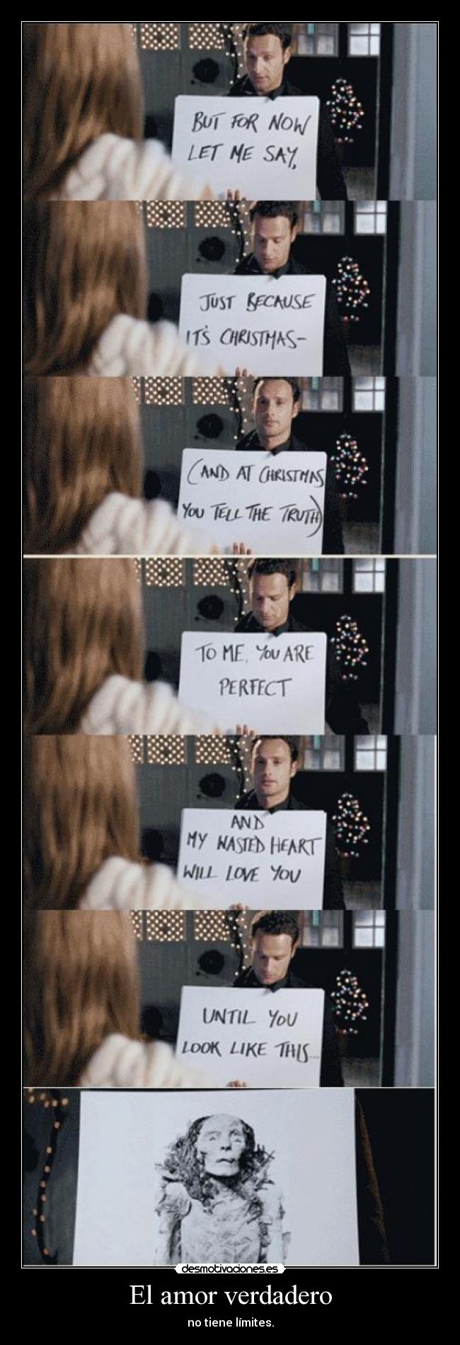 El amor verdadero - no tiene límites.