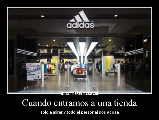 Cuando entramos a una tienda - 