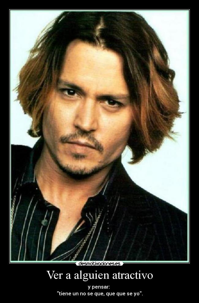 Ver a alguien atractivo -
