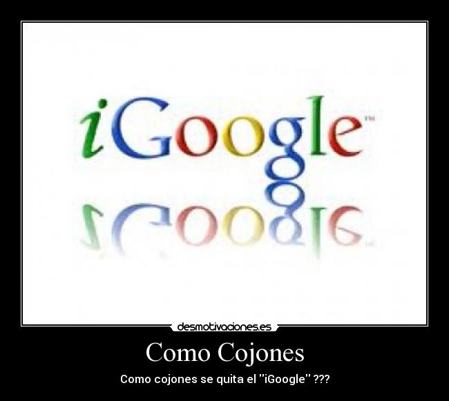 Como Cojones - 