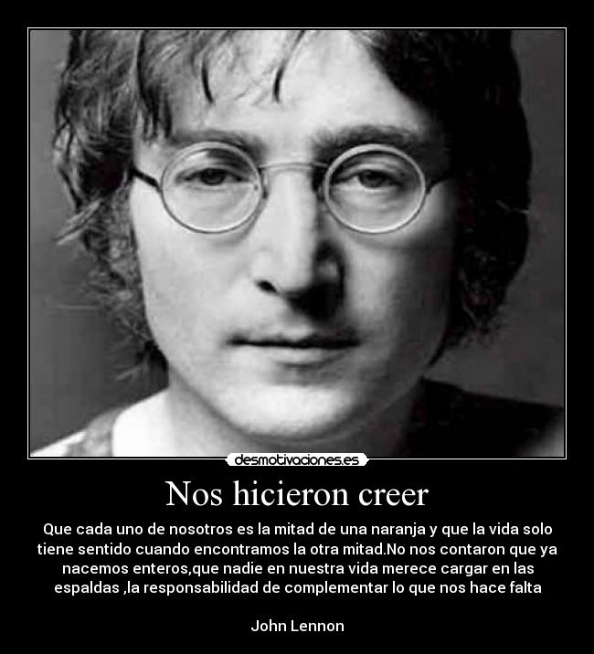 Nos hicieron creer - 