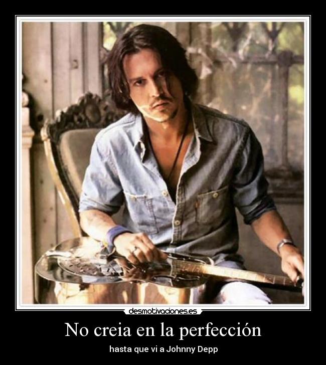 No creia en la perfección -