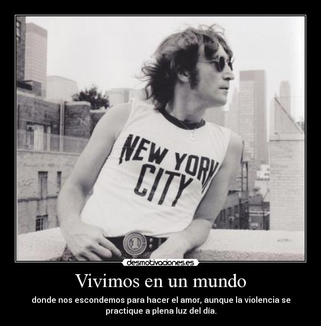 Vivimos en un mundo -