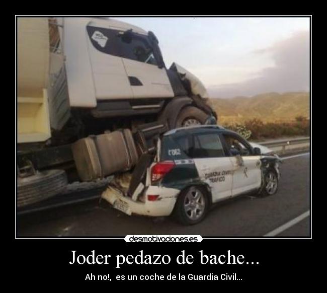 Joder pedazo de bache... - 