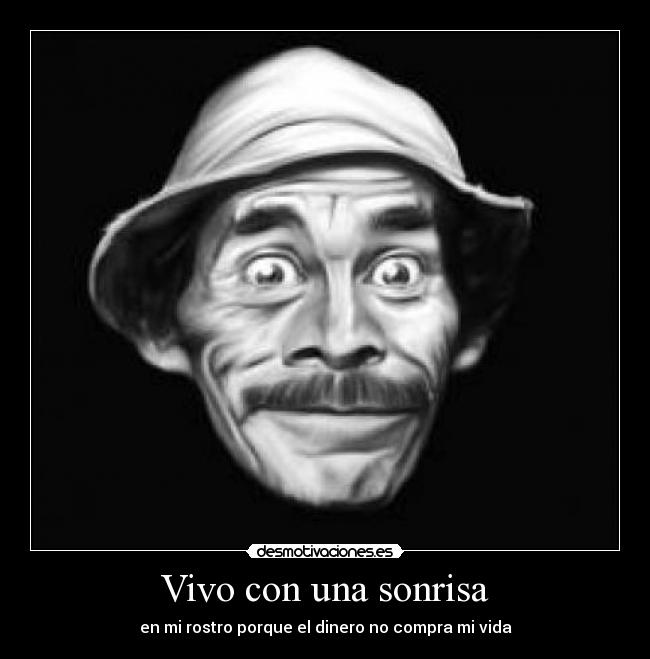 Vivo con una sonrisa -