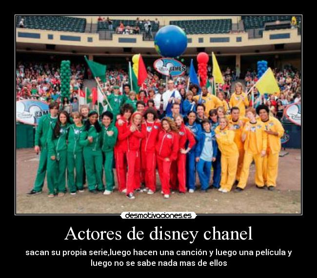 Actores de disney chanel -