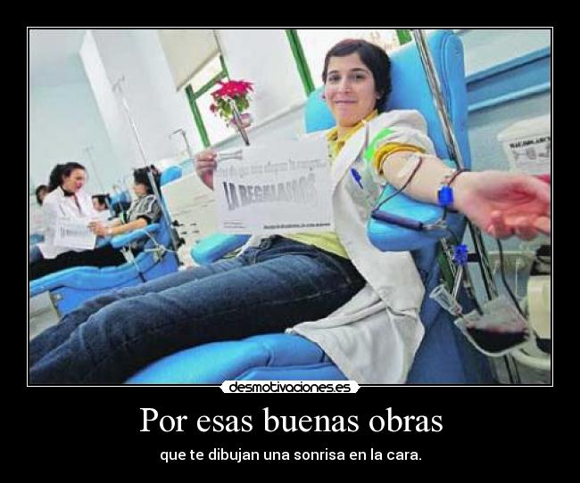 Por esas buenas obras - 