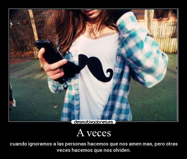 A veces -