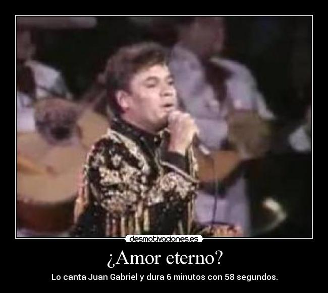 ¿Amor eterno? - 