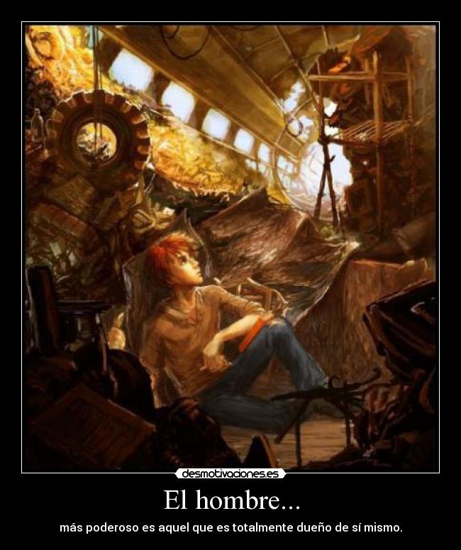 El hombre... -