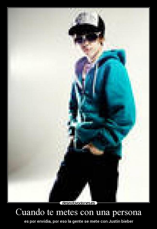 Cuando te metes con una persona - 