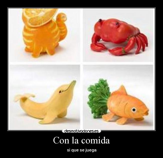 Con la comida - 