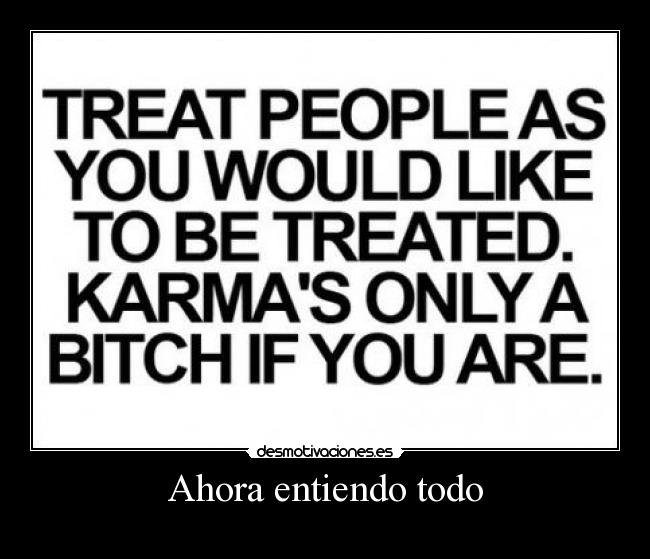 Ahora entiendo todo -