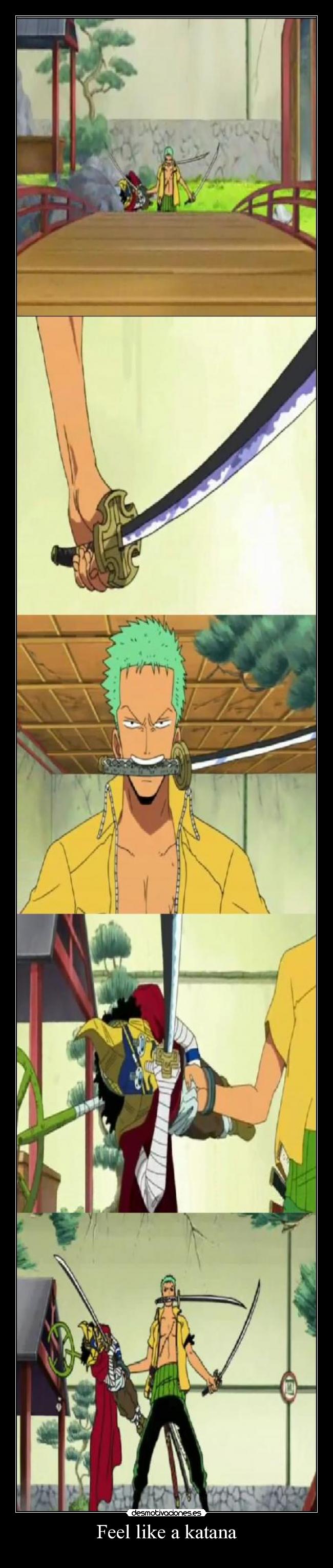 Feel like a katana -