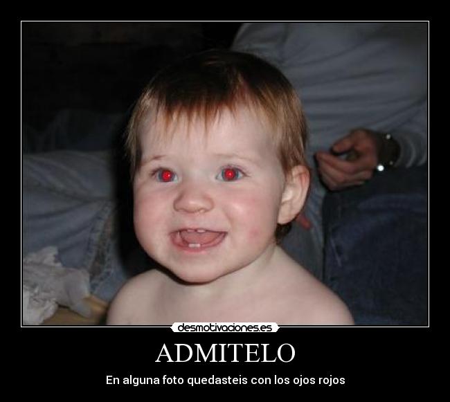 carteles ojos rojos desmotivaciones