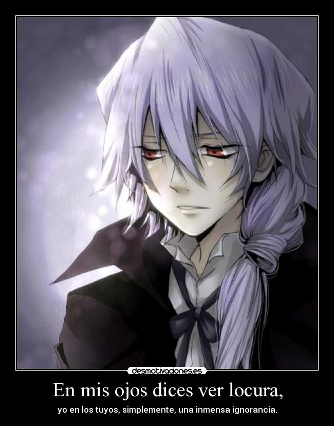 carteles locura pandora hearts break desmotivaciones