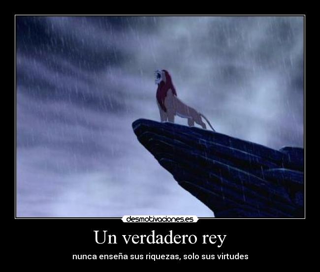 Un verdadero rey -