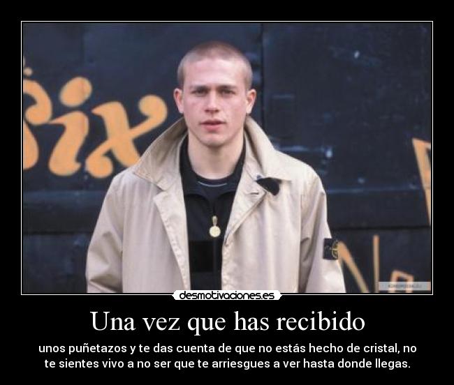 Una vez que has recibido -