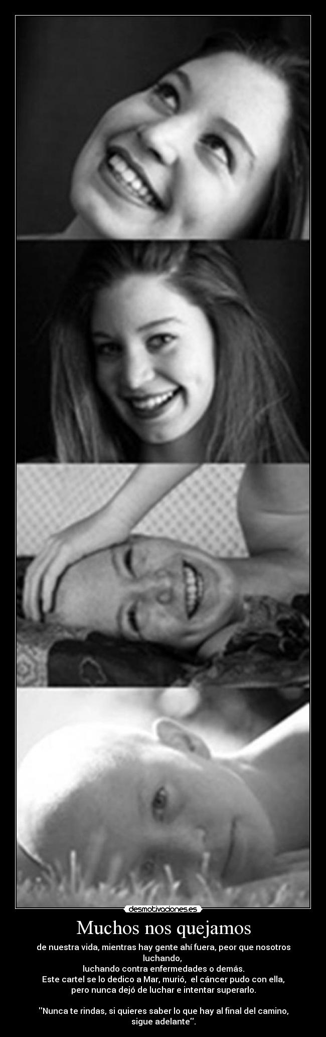 Muchos nos quejamos -