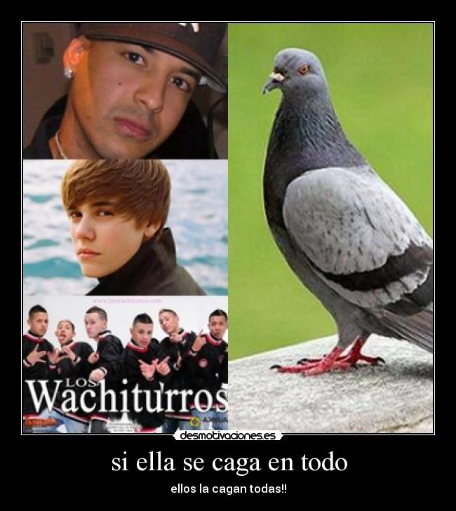si ella se caga en todo - ellos la cagan todas!!