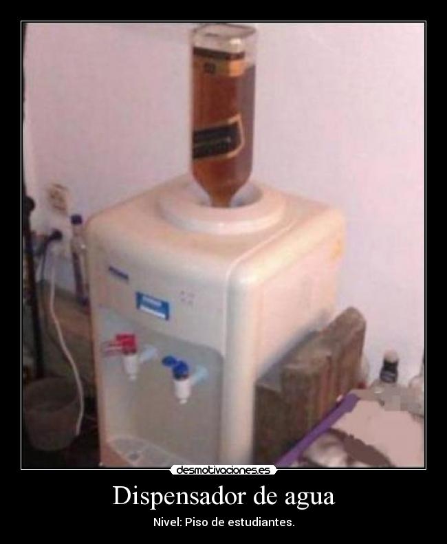 Dispensador de agua -
